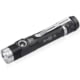 EAGTAC DX30LC2-SR Side-LED Rechargeable Flashlight, Spot XP-L HI V3 w/ Flood XP-G2 S3 LED, 1160lm/500lm, Black, DX30LC2SR-XPLHICW-SIDEXPG2CWBS