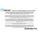 EAGTAC DX3B Mini Pro Flashlight, XHP50.2 CW LED, 2480lm, Black, DX3BM-XHP502-PRO-CW