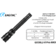 EAGTAC GX30L2-R Pro Flashlight, XHP35 HD CW LED, 2000lm, Black, Medium 4126