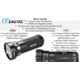 EAGTAC MX30L3-CR Flashlight Kit, 6 Nichia 219B 5700K CRI92 R9050 SW57 D220 LED, 3600lm, Black, MX30L3CR-6*SST20-KIT-NW