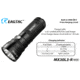 EAGTAC MX30L3-R Base Flashlight, XHP70 N2 NW LED, 4322lm, Black, MX30L3R-XHP70-BASE-NW