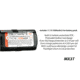 EAGTAC MX3T Flashlight, XHP70.2 CW LED, 4850lm, Black, MX3T-XHP702-REG-CW