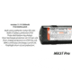 EAGTAC MX3T Pro Flashlight, XHP70.2 CW LED, 4850lm, Black, MX3T-XHP702-PRO-CW