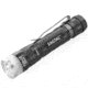 EAGTAC P25LC2 Diffuser Flashlight, XM-L2 U2 NW w/ LEDarray LED, 1150lm w/ 475lm, Black, P25LC2-Diffuser-XML2-NW