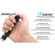 Eagtac Rechargeable DX30LC2-R XPL HI 1160 Lumens LED Flashlight, Black, Medium, DX30LC2RXPLHI