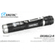 Eagtac Rechargeable DX30LC2-R XPL HI 1160 Lumens LED Flashlight, Black, Medium, DX30LC2RXPLHI