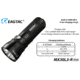 Eagtac Rechargeable MX30L3-R XHP70 4625 Lumens LED Flashlight, Black, Medium, MX30L3RXHP70