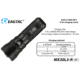 Eagtac Rechargeable MX30L3-R XHP70 4625 Lumens LED Flashlight Kit, Black, Medium, MX30L3RXHP70KIT