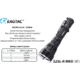 EAGTAC S25L-R Flashlight Kit, XHP35 HI CW LED, 1870lm, Black, Medium 4157