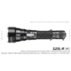 EAGTAC S25L-R Flashlight Kit, XHP35 HI NW LED, 1750lm, Black, S25LR-XHP35-HI-KIT-NW