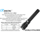 EAGTAC SX30L2-R Pro MK II Flashlight, XHP35 HD CW LED, 2000lm, Black, Medium 4137