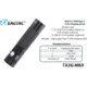 EAGTAC TX3G MKII Base Flashlight, XHP70.2 CW LED, 3550lm, Black, Medium 4269