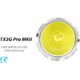 EAGTAC TX3G MKII Pro Flashlight, XHP70.2 CW LED, 3550lm, Black, Medium 4203