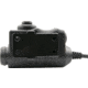 Earmor Tactical PTT 3.5MM AUX Radio Application, Black, M51-AUX