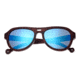 Earth Coronado Ebony Wood Sunglasses, Red Stripe Wood, ESG019RB