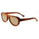 Earth Coronado Ebony Wood Sunglasses, Brown Stripe Wood, ESG019WB