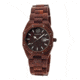 Earth Medullary Ray Wooden Watch, Red, Unisex ETHEW1903
