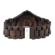 Earth Raywood Unisex Watch, Dark Brown ETHEW1702