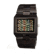 Earth Rhizomes Series Wood Watch, Dark Brown ETHEW1206