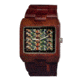Earth Rhizomes Series Wood Watch, Red ETHEW1207
