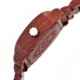 Earth EW2103 Scaly Watch, 46mm, Red Strap, Red Dial ETHEW2103