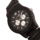 Earth Wood Bonsai Bracelet Watch w/Day/Date, Dark Brown, One Size, ETHEW5302