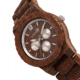 Earth Wood Bonsai Bracelet Watch w/Day/Date, Olive, One Size, ETHEW5304