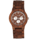 Earth Wood Bonsai Bracelet Watch w/Day/Date, Olive, One Size, ETHEW5304