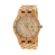 Earth Wood Inyo Bracelet Watch w/ Date, Khaki/Tan, Standard ETHEW3201