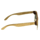 Earth Dade Sunglasses, Bamboo Ebony Wood Frame, Brown Lens, ESG088BE