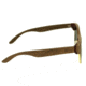 Earth Dade Sunglasses, Walnut Zebrawood Wood Frame, Black Lens, ESG088WZ