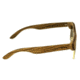 Earth Dade Sunglasses, Zebra Rosewood Wood Frame, Brown Lens, ESG088ZR