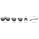 Earth Siesta Sunglasses, 067b, ESG067B