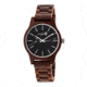 Earth Wood Tuckahoe Marble-Dial Bracelet Watch, Multicolor/Red ETHEW4803