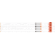 Easton Arrow 6.5mm Whiteout 340 W/2'' Bully Vanes 6-pack