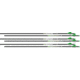 Easton 4mm Axis Long Range 340 Arrows w/2in Blazer Vanes, 6 Pack, 32in, 8.3 GPI, .003in Straightness, 430123