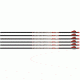 Easton Arrow Axis 6mm Under Armour 340 W/ 2'' Blazers 6-pk
