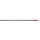Easton Carbon Ion Arrows, Pink 500 2 in. Vanes 6 pk. 20772