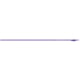 Easton Arrows 3 in Vane, 36 Pack, Purple, 1820, 826402
