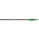 Easton Arrows 3 in Vane, 6 Pack, Silver, 595, 431434