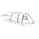 Easy Camp Huntsville 500 Tunnel Tent - 5 Person, 3 Rooms, Light/Dark Blue 120266