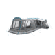 Easy Camp Palmdale 600A Tent Awning - 6 Person, Gray / Silver 120210