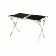 Easy Camp Rennes L Slatted Table w/ X-Style Folding Legs, Black 670197