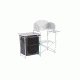 Easy Camp Sarin Kitchen Table, Gray / Silver 540014