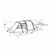 Easy Camp 3-Person Spirit 300 Tunnel Tent, Light/Dark Blue, 5709388080318
