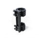 EAW German Tactical Mount Fixed Blockmount, Tube Diameter 34mm, Height 15mm, Screw, Black, 62001