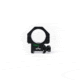 EAW German Tactical Mount Pair Of Fixed Rings, Tube Diameter 34mm, Height 15mm, Screw, Black, 61001