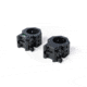 EAW German Tactical Mount Pair Of Fixed Rings, Tube Diameter 30mm, Height 20mm, Screw, Black, 61002