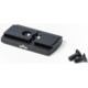 EAW German Tactical Mount Red Dot Adaptor, Aimpoint Acro, Hole Distance 10mm, Angeled Mount, Height 8mm, Black, Small, 60019