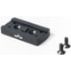 EAW German Tactical Mount Red Dot Adaptor, Aimpoint Micro, Hole Distance 20mm, Top Mount, Height 6mm, Black, Small, 60018